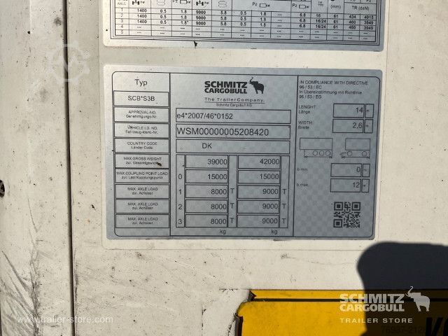 Kühlauflieger Schmitz Cargobull Tiefkühler Standard Doppelstock