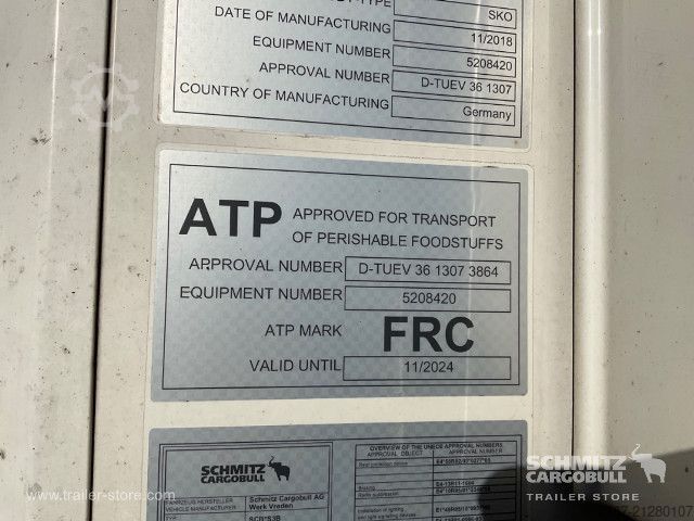 Kühlauflieger Schmitz Cargobull Tiefkühler Standard Doppelstock