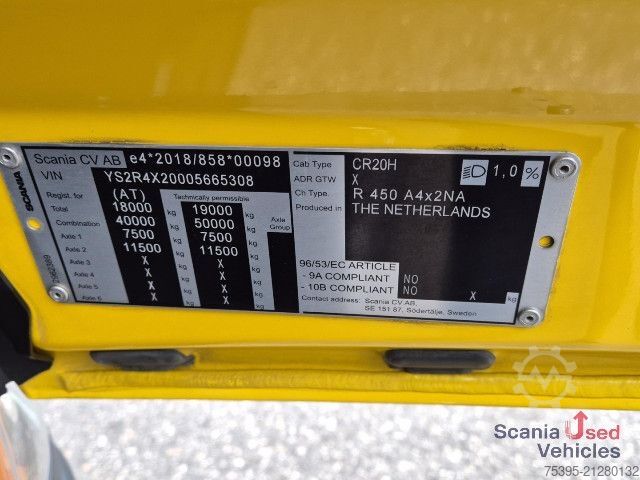 Standard SZM Scania R 450 A4x2NA Highline Smart 2 !
