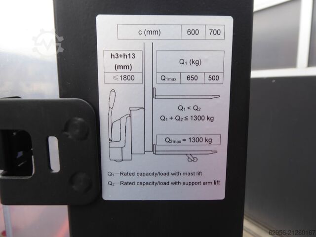 Hochhubwagen Noblelift SWB 130D