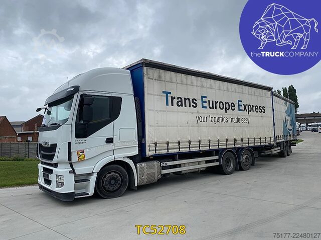 Sliding tarpaulin Iveco Stralis