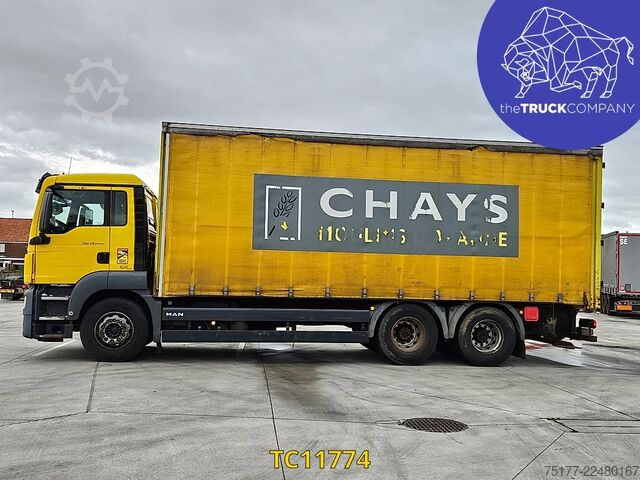 Sliding tarpaulin MAN TGS 400