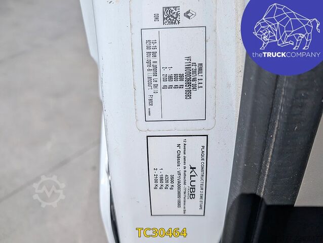 Lifting platform Renault Master 145.35 nacelle klubb
