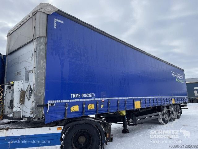 Open semitrailer with tarp Schmitz Cargobull Semitrailer Curtainsider Standard