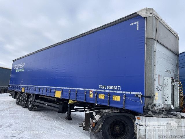 Open semitrailer with tarp Schmitz Cargobull Semitrailer Curtainsider Standard