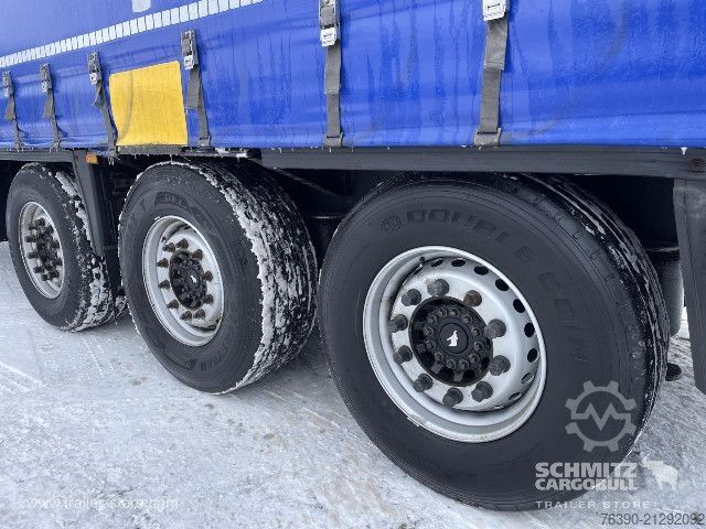Open semitrailer with tarp Schmitz Cargobull Semitrailer Curtainsider Standard