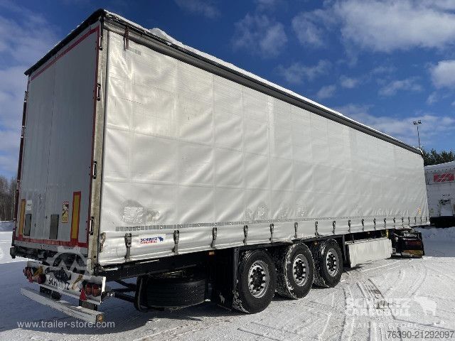 Open semitrailer with tarp Schmitz Cargobull Semitrailer Curtainsider Standard