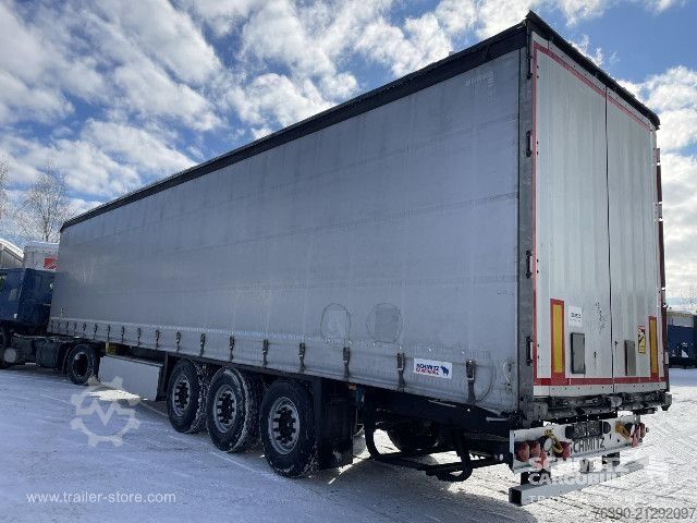 Open semitrailer with tarp Schmitz Cargobull Semitrailer Curtainsider Standard