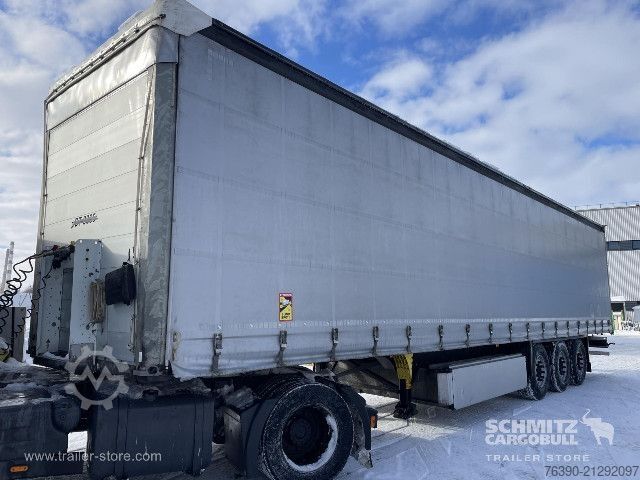 Open semitrailer with tarp Schmitz Cargobull Semitrailer Curtainsider Standard