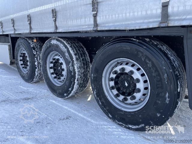 Open semitrailer with tarp Schmitz Cargobull Semitrailer Curtainsider Standard