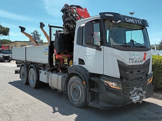 Three-sided tipper truck IVECO AD260S46Y/PS