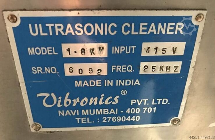 Ultrasound system Ultrasound basin Vibronics Ultraschallbad