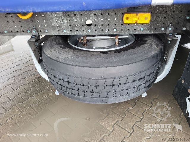 Auflieger mit Pritsche & Plane Schmitz Cargobull Schiebeplane Standard