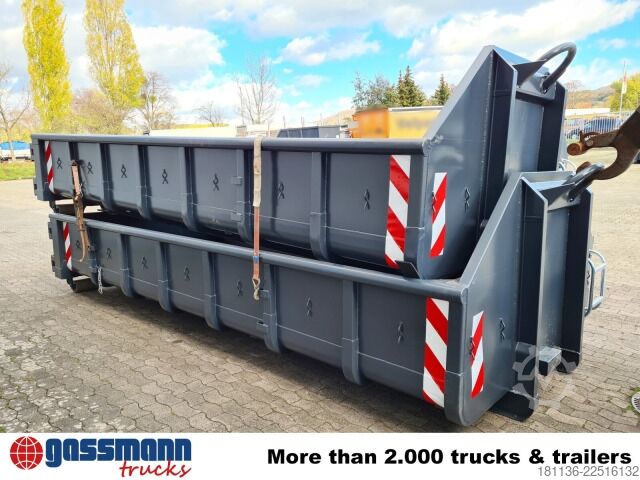 Roll-off container  Abrollcontainer mit Flügeltür ca. 12m³,
