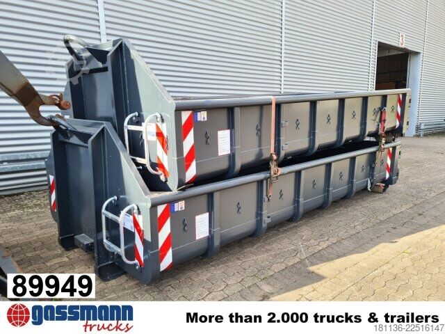Roll-off container  Abrollcontainer mit Flügeltür ca. 13m³,