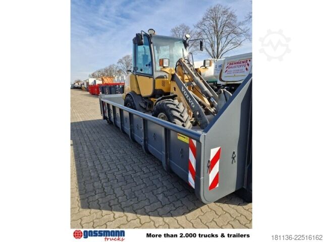 Roll-off container  Abrollcontainer mit Klappe ca. 10m³,