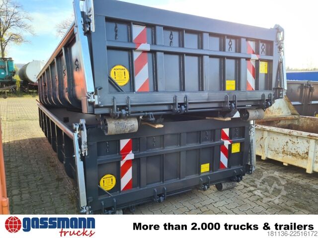 Roll-off container  Abrollcontainer mit Klappe ca. 10m³,