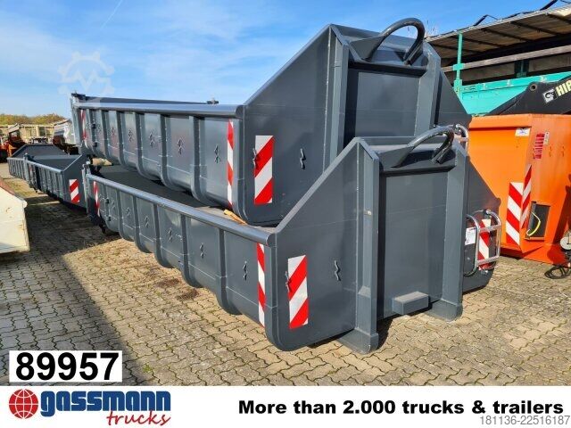 Roll-off container  Abrollcontainer mit Klappe ca. 10m³,
