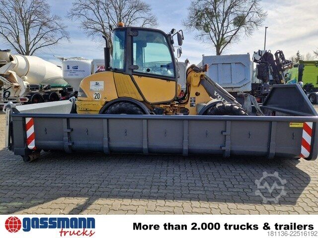 Roll-off container  Abrollcontainer mit Klappe ca. 13m³, überfahrbar