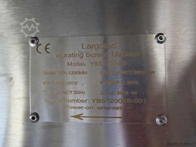 Swing vibrating sieve 1200mm  