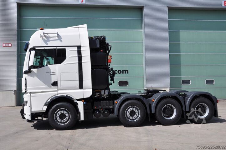 Schwerlast LKW/SZM MAN TGX 41.640 8x4 WSK BB, 250 to push pull, Hydr.