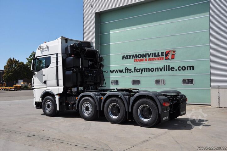Schwerlast LKW/SZM MAN TGX 41.640 8x4 WSK BB, 250 to push pull, Hydr.