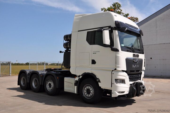 Schwerlast LKW/SZM MAN TGX 41.640 8x4 WSK BB, 250 to push pull, Hydr.