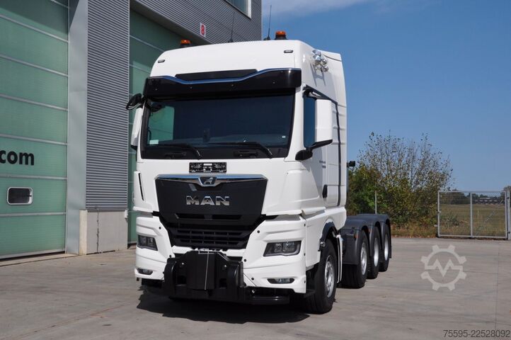 Schwerlast LKW/SZM MAN TGX 41.640 8x4 WSK BB, 250 to push pull, Hydr.