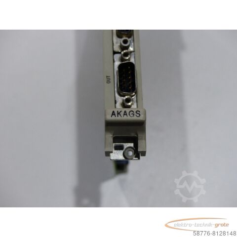 Component  Liebherr B 814 8000 AKAGS Karte SN HO065