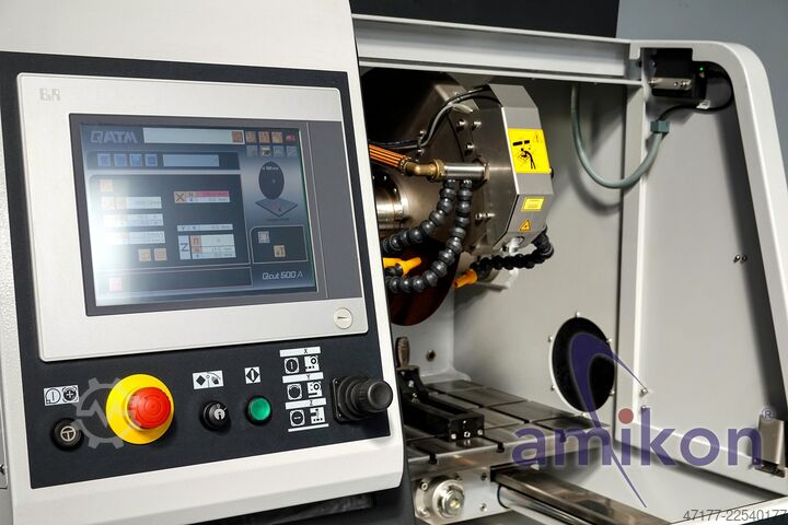 Mit Laser & Bandfilter – ungebraucht QATM Qcut 500 A Trennschleifmaschine