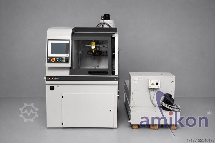Mit Laser & Bandfilter – ungebraucht QATM Qcut 500 A Trennschleifmaschine
