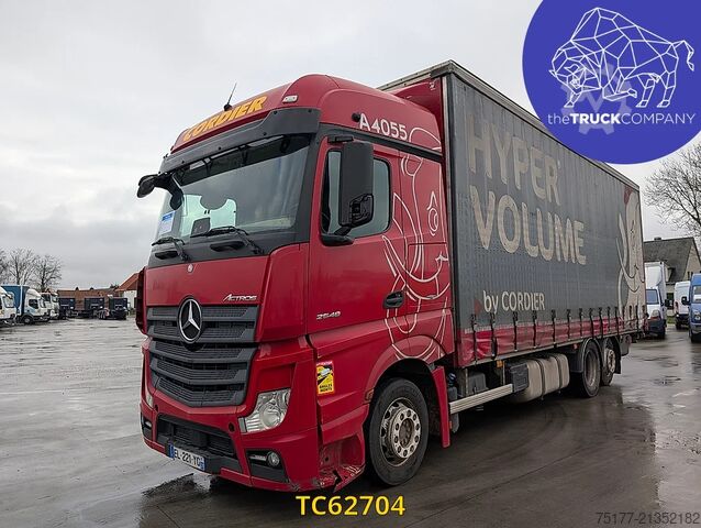 Sliding tarpaulin Mercedes-Benz 2548