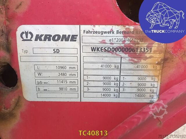 Container transportation Krone 