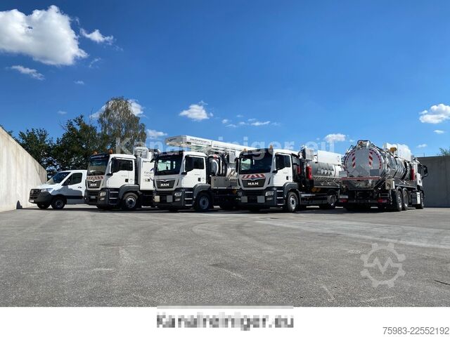 Vacuum tank truck MERCEDES-BENZ Arocs 2546 6x2 KROLL Kombi HD SD ADR