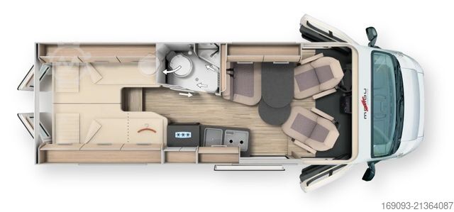 Campervan MALIBU 640 LE K GT *MJ26*Messepreis CMT*Dieselheizung