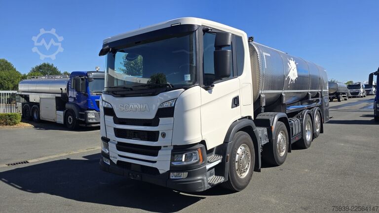 Tanker semitrailer Scania G 450 B 8x2