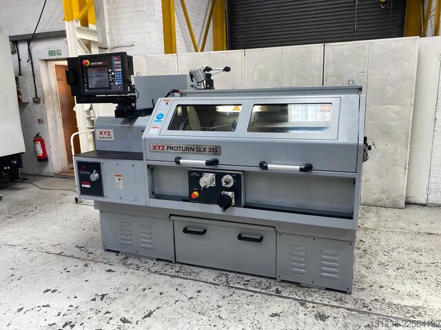 CNC lathe XYZ Machine Tools Proturn SLX 355 ProtoTRAK CNC Gap Be