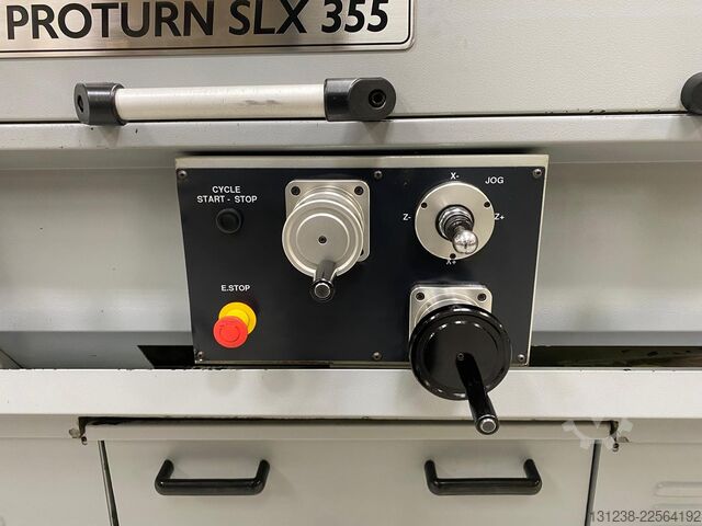 CNC lathe XYZ Machine Tools Proturn SLX 355 ProtoTRAK CNC Gap Be