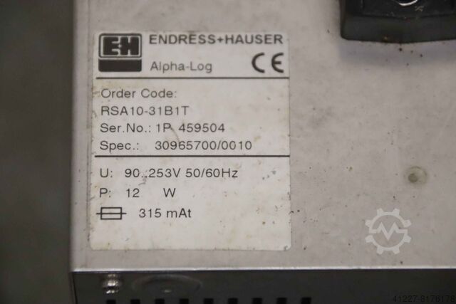 Datenschreiber mit Zubehör, Thermometer Endress+Hauser RSA10-31B1T