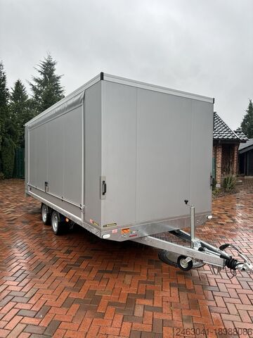 Box trailer Vezeko 3.5t As New Scaffolding Scaffolding trailer Altrad vatezeko 