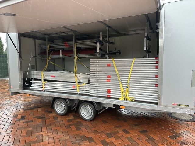 Box trailer Vezeko 3.5t As New Scaffolding Scaffolding trailer Altrad vatezeko 