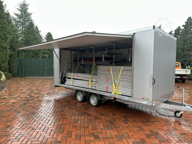 Box trailer Vezeko 3.5t As New Scaffolding Scaffolding trailer Altrad vatezeko 