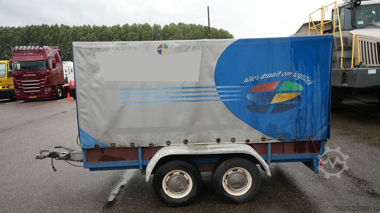 EQUIPE Taurpalin trailer broken axle! EQUIPE Taurpalin trailer broken axle!