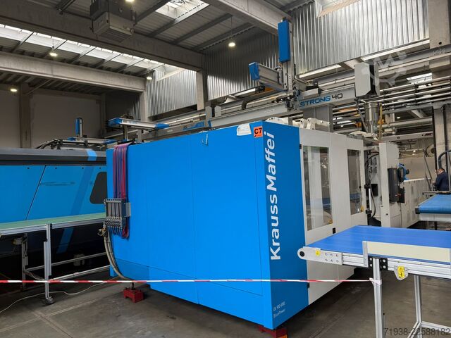 Injection molding machine KraussMaffei KM 900-8100 GX