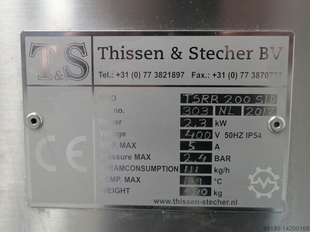 Kochkessel Thissen & Stecher TSRR-200SLD