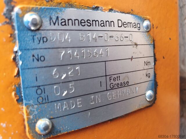 Traction motors / crane motors - 22 pieces. DEMAG ZBA132/KBA125/KBA112/KBF80/KBF71