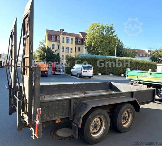 Tieflader Anhänger BLOMENRÖHR Rampen, 4.900 kg Nutzlast, TÜV