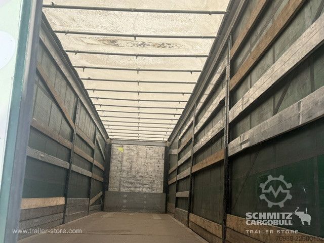 Auflieger mit Pritsche & Plane Schmitz Cargobull Curtainsider Mega