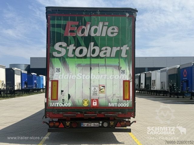 Auflieger mit Pritsche & Plane Schmitz Cargobull Curtainsider Mega
