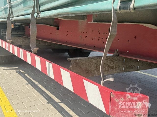 Auflieger mit Pritsche & Plane Schmitz Cargobull Curtainsider Mega